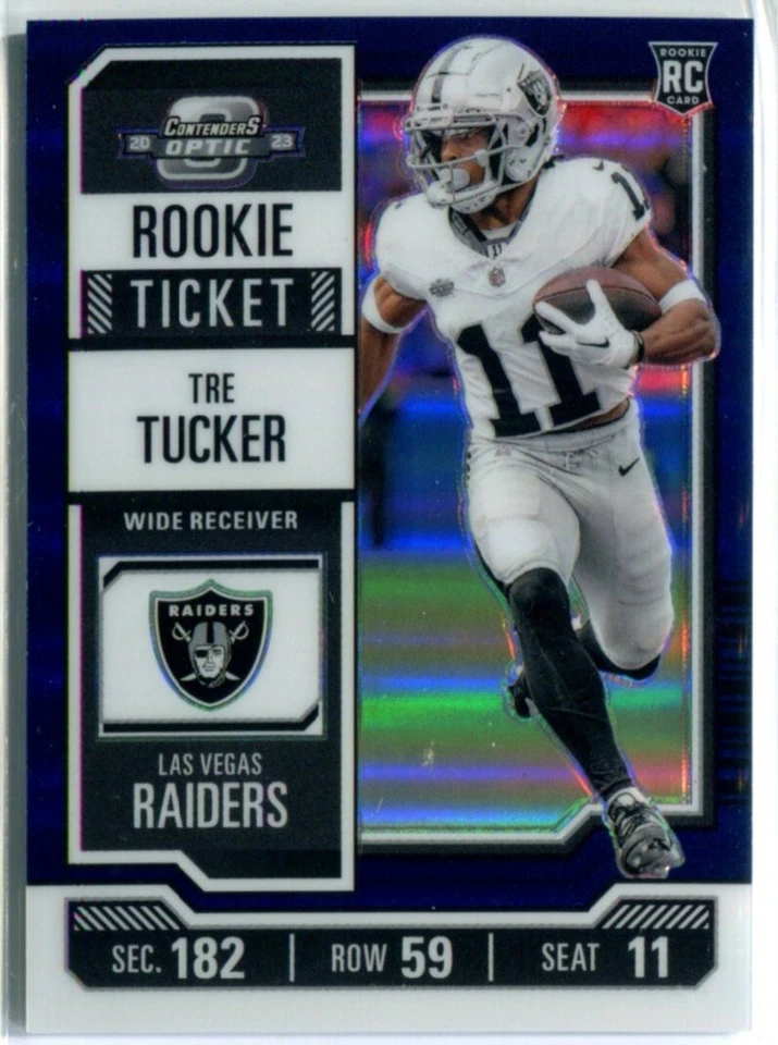 2023 Panini Contenders Optic Tre Tucker #95