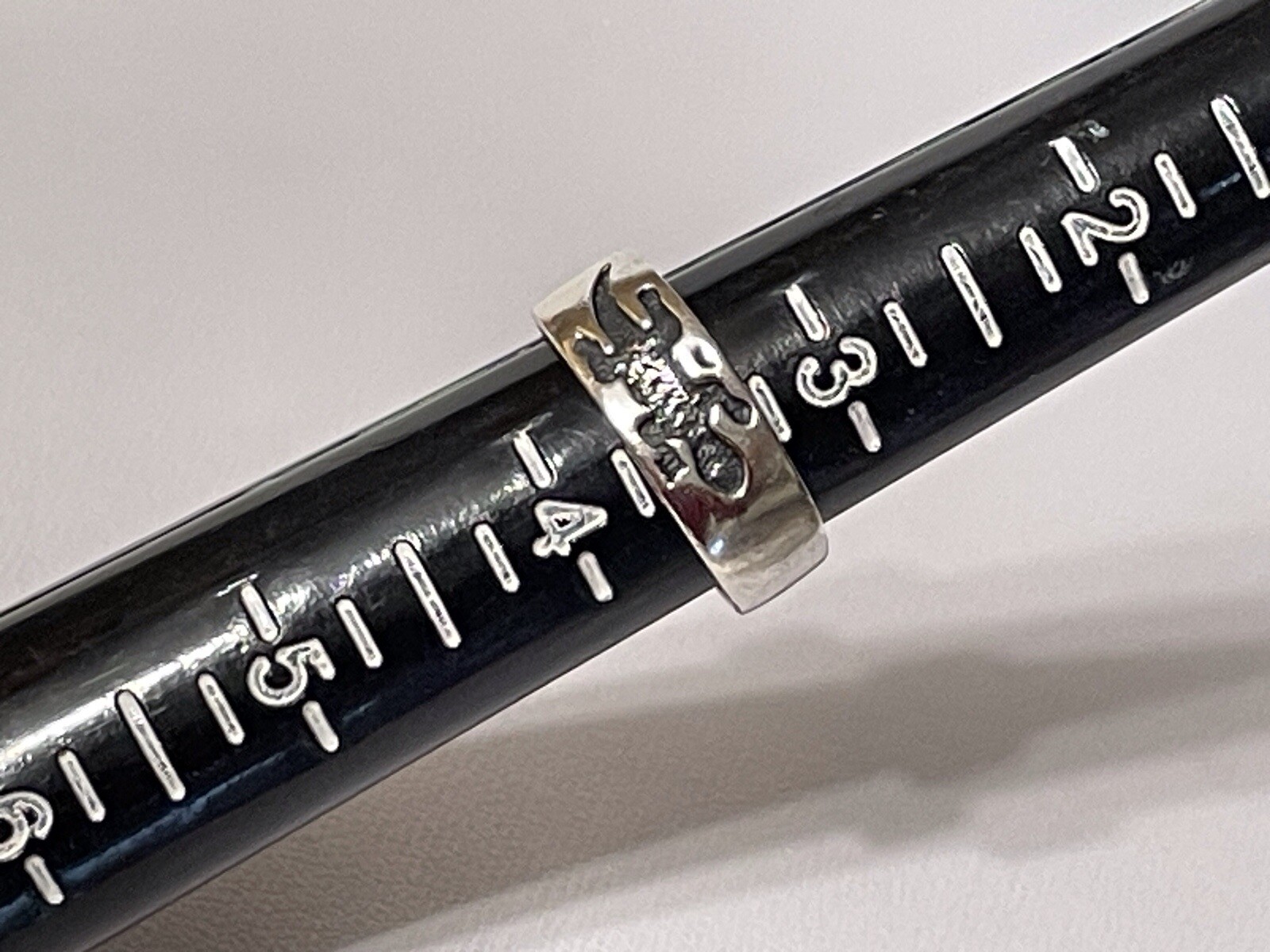 Sterling Silver 925 Lizard Toe Ring Open Band Siz… - image 4