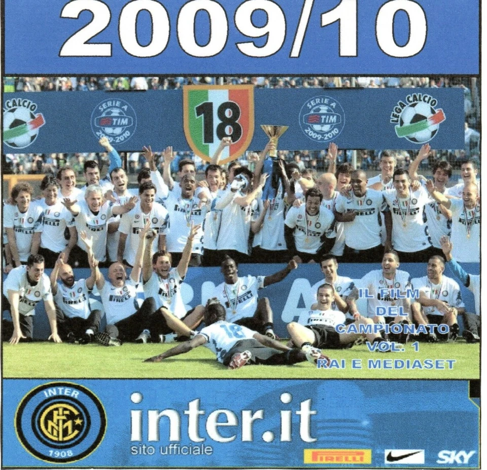 N. 4 DVD L'INTER DEL TRIPLETE - 2009/10 - Immagine 4 di 4