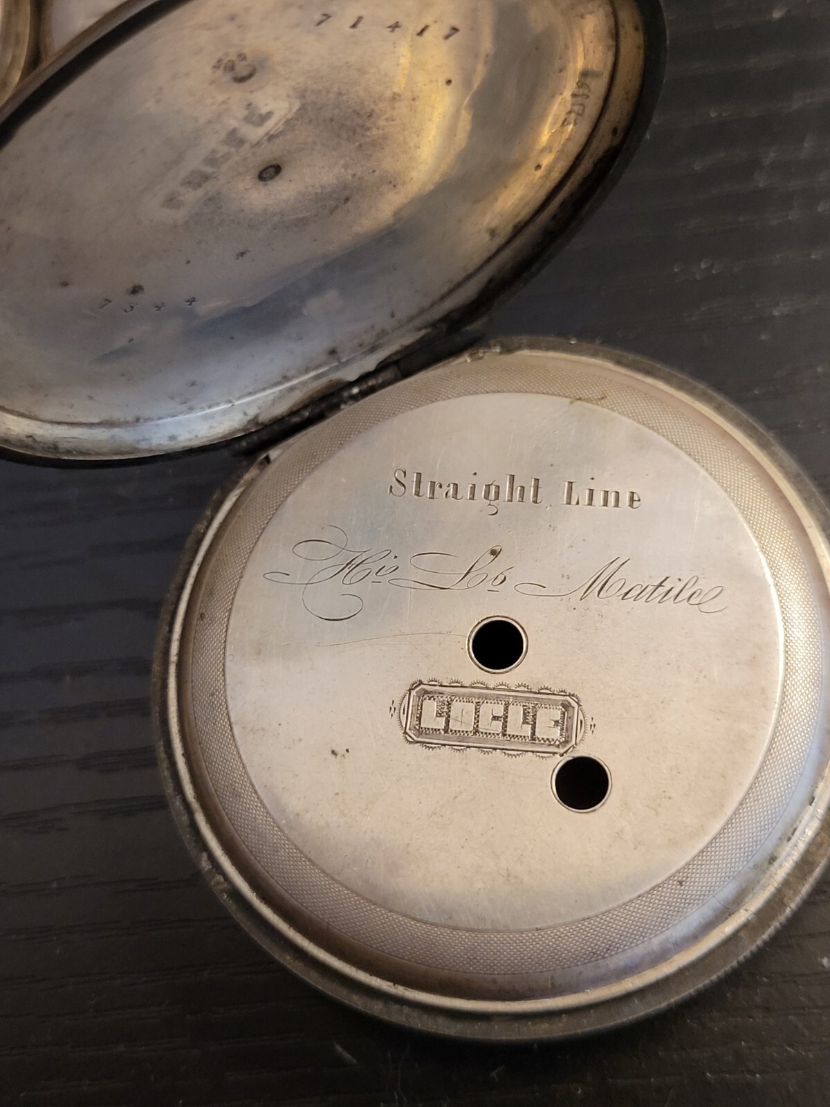 Antique Solid Silver Pocket Watch Cases Steampunk… - image 7