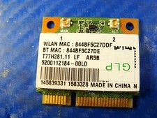 Sony VAIO 14" SVE141190X Genuine Wifi Wireless Card AR5B225 T77H281.11 LF GLP 