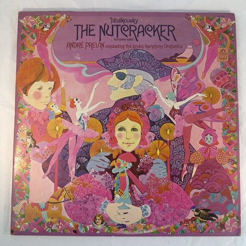 Tchaikovsky The Nutcracker Complete Ballet Andre Previn EX Vinyl 2X LP Angel - Picture 3 of 12