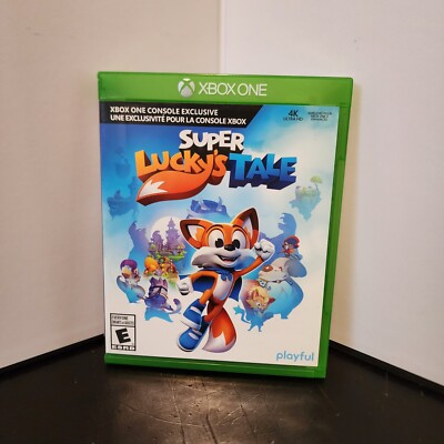 Super Lucky's Tale (Microsoft, Xbox One, 2017) - Tested, Complete