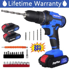 Cordless Drill Set Torque Power Drill/Driver Kit with 26/29 pcs Accessories 