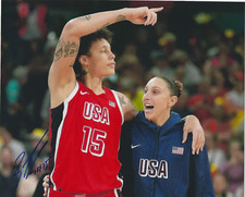 BRITTNEY GRINER Signed 8 x 10 Photo WNBA Basketball ATLANTA DREAM Free Shipping