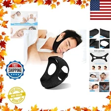 Anti Snoring Chin Strap Sleep Apnea Snore Stop Belt Snoreless Sleep Jaw Solution