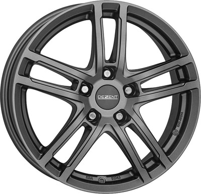 Dezent Felgen TZ graphite 7.5Jx17 ET50,5 5x108 für Volvo S60 S80 V40 V60 V70 XC