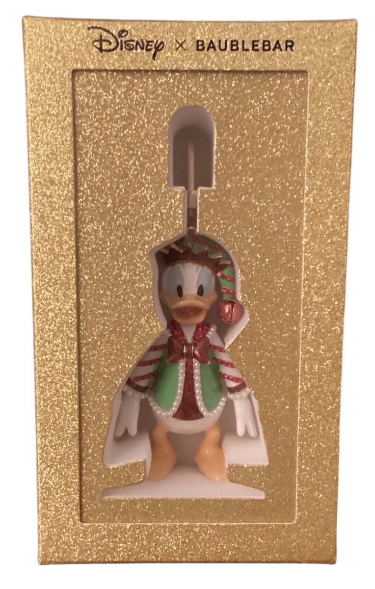 Disney X BAUBLEBAR Donald Duck Christmas Elf Holiday Bag Charm | eBay