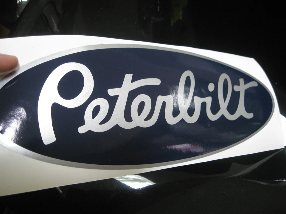 Calcomanía Peterbilt Parrilla roja 2010-2016 Ford F-250 F350 F450 F550 emblema Super Duty Foto 4 de 4