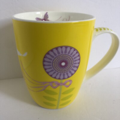 Maxwell Williams Summer Breeze Coffee Mugs Tea Cups 4'' Willow Claire Chilcott 3