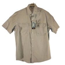 IZOD Saltwater shirt mens S Small blue beach performance surfside button NWT