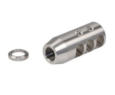 5/8x24 TPI Thread Stainless Steel Competition Muzzle Brake For 350 Legend