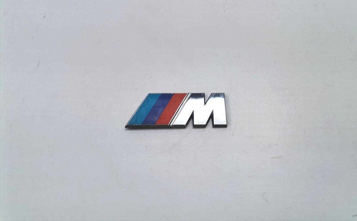 1917739 BMW EMBLEM M-TECHNIK LOGO BADGE OEM FACTORY GENUINE 