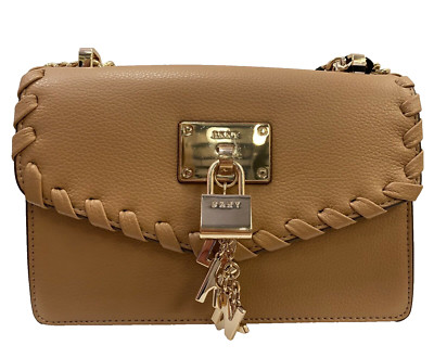 DKNY Elissa kleine umklappbare Schultertasche REF 1 TASCHE 449''
