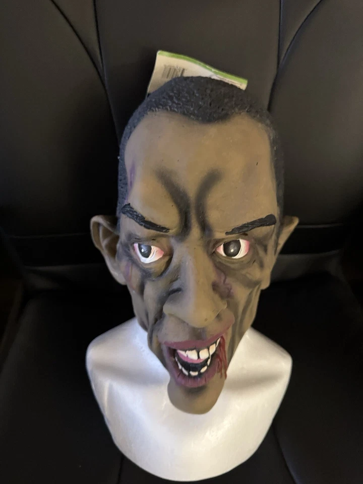 Zombama Obama Zombie Costume Mask - Image 2 of 4
