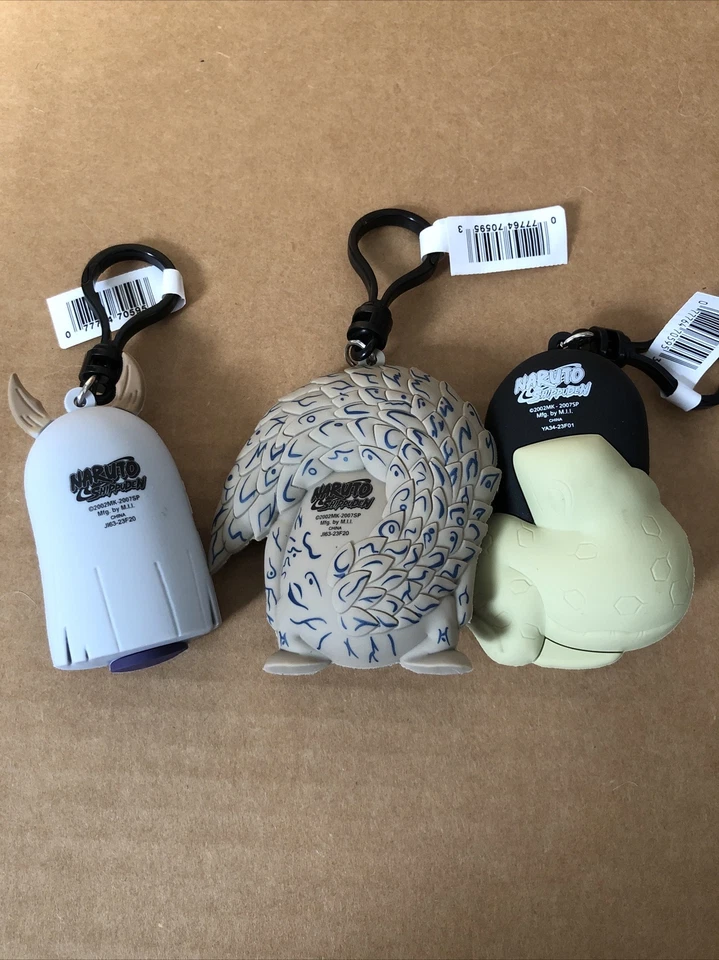 Naruto Shippuden Serie 6 Figura Bolsa Clip Shukaku Kaguya Orochimaru Foto 2 de 2