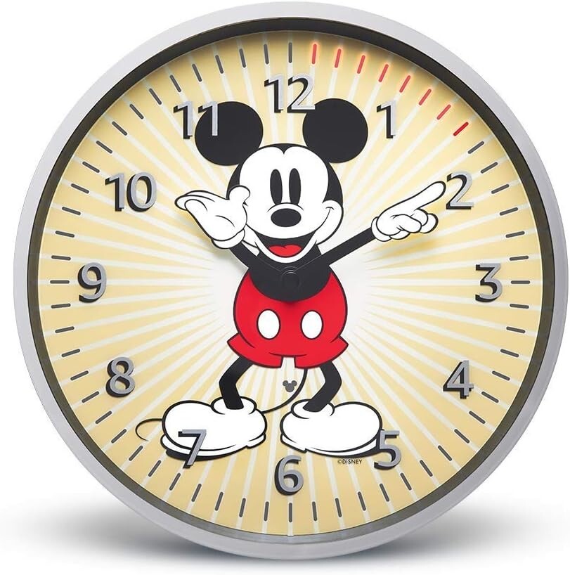 Amazon Echo Alexa Wall Clock Digital LED Smart Disp. Disney Mickey