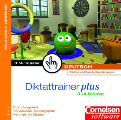 Diktattrainer Plus 3./4. Klasse von Cornelsen Software Zustand gut