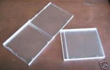 4 PCS Standard 10.4mm Single CD Jewel Cases 1060LL ,Made in USA FREE SHIPPING