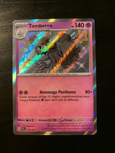Carte Pokémon : Tomberro 168/091 Destinées de Paldéa Française NEUF