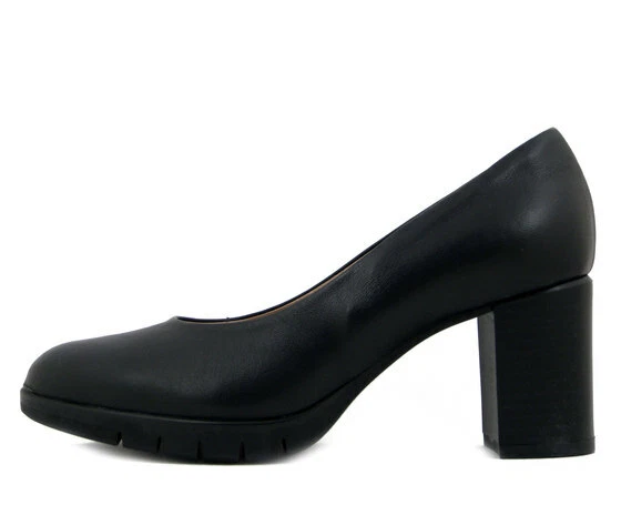 Decollete tacco largo e plateau cheap