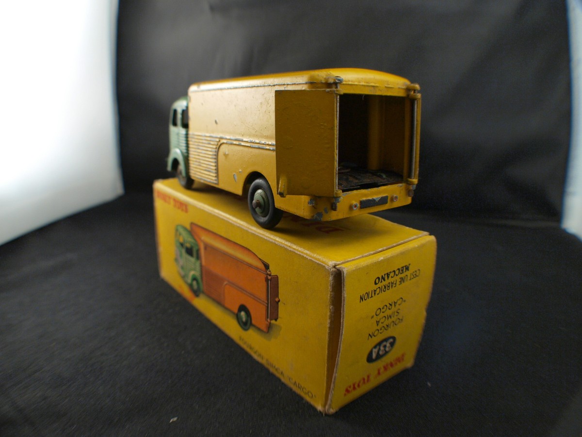 Dinky Toys F n° 33 camion Fourgon Simca Cargo Déménageurs BAILLY en