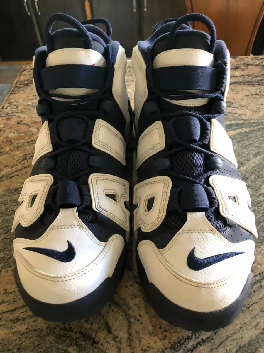 Nike Air More Uptempo Olympics Sz 11.5 Pippen 8 414962 104