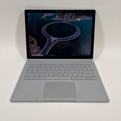 Broken Microsoft Surface Book 1 13.5'' i7-6600U 8GB RAM 256GB SSD BATTERY ISSUE