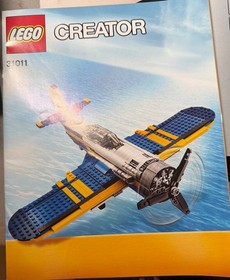 LEGO 31011 Creator 3-in-1 Aviation Adventures  ALL 3 Manuals - MANUALS ONLY