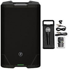 Mackie SRT215 15" 1600 Watt Powered Active DJ PA Speaker w/Bluetooth Microphone