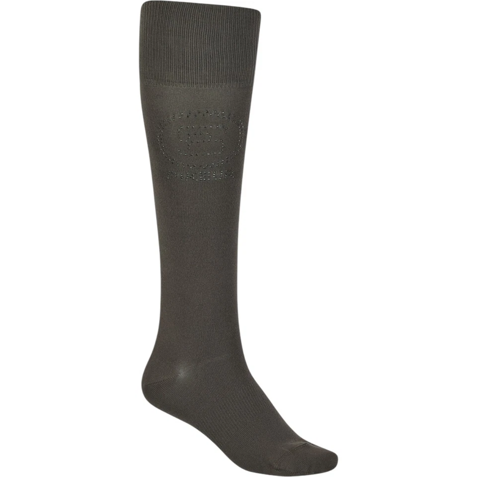 Pikeur Deep Khaki 38-40 Reitsocken Damen Sports HW 2025 Studs Kniestrümpfe