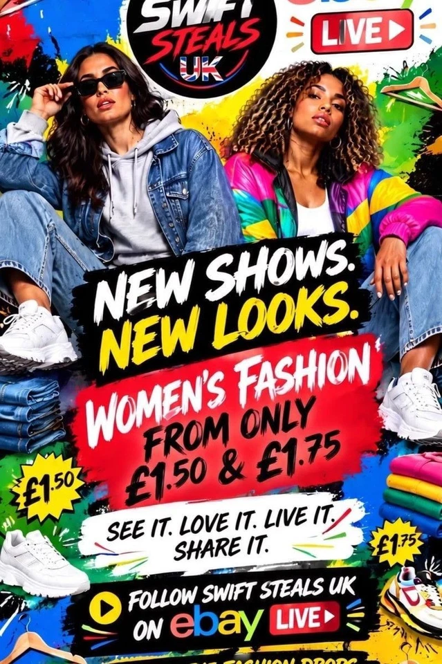 Swift Fashion Steals! £1.50 Starts
