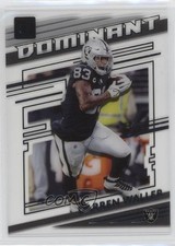 2021 Panini Clearly Donruss Clearly Dominant Darren Waller #CD-DW 0s9t