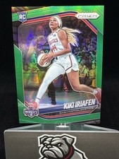 2025 Panini Prizm WNBA KIKI IRIAFEN Rookie RC Green Prizm #72 Washington Mystics