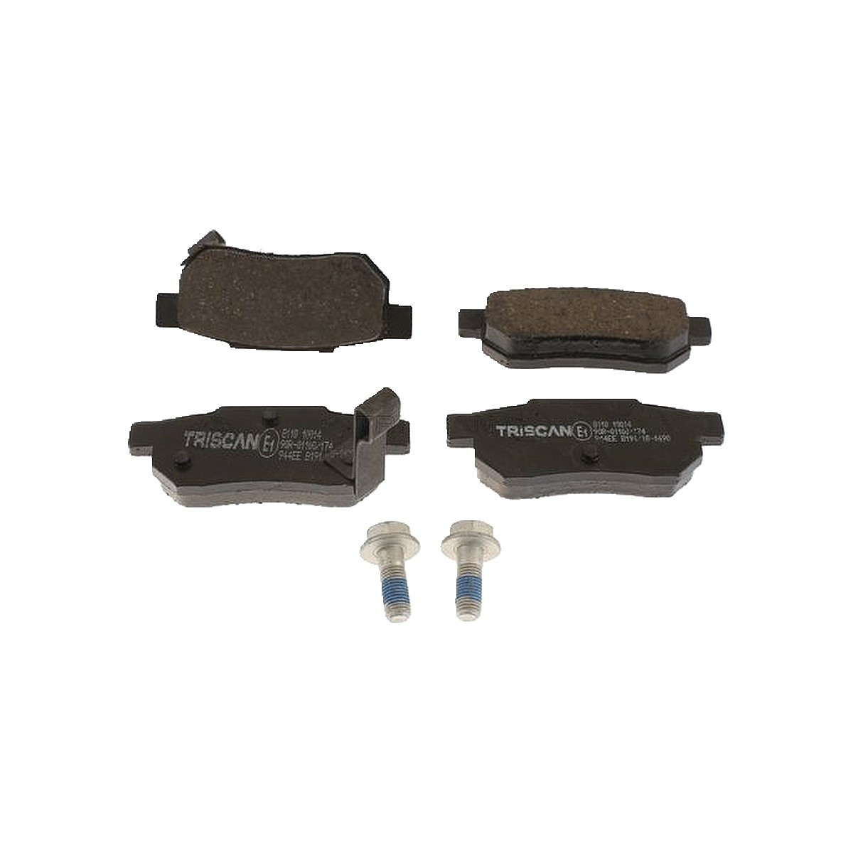 Triscan Bremsbelagsatz, Scheibenbremse [Hersteller-Nr. 811010014] für Rover, Honda, Lotus, Mg - Bild 2