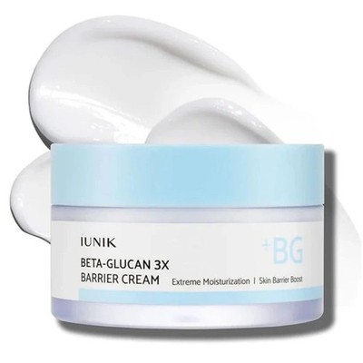 iUNIK Beta Glucan 3X feuchtigkeitsspendende Gesichtscreme - 50 ml