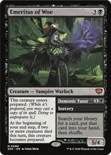 1x Emeritus of Woe - Secrets of Strixhaven Ne...