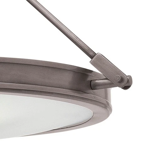 Hinkley Lighting 3381 Collier 3 Light 16-1/2"W Semi-Flush Bowl - Bronze - Picture 7 of 8