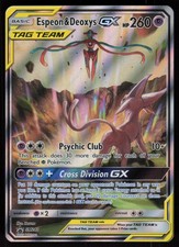 Espeon & Deoxys GX SM240 Promo SM Black Star Promos Pokemon