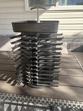 Stampin' Up 48 Stamp Slot Ink Pad Storage Rotating Carousel Caddy