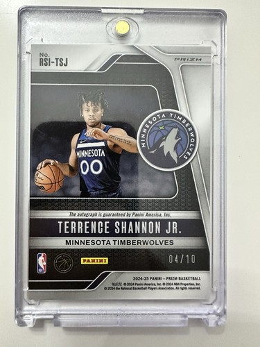 Terrence Shannon Jr 2024-25 Prizm Gold Wave True Rookie Signatures RC Auto /10 - Bild 3 von 4