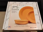 Fiesta® 3-Piece Classic Place Setting Butterscotch Made USA NEW IN BOX