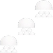 3 Count Shoulder Covers for Clothing Storage Garment Protectors Clothes Hanging