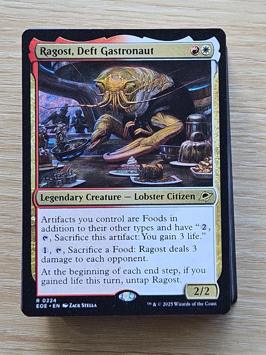 Custom Commander Deck ~ Snack Attack ~ Ragost, Deft Gastronaut