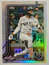 2025 Topps Update Series Jazz Chisholm Jr. Rainbow Foil All Star Game ASG-42