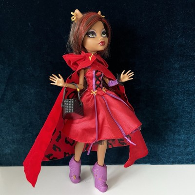 Monster High Scarily Ever After Doll Clawdeen Wolf Little Dead Riding Hood