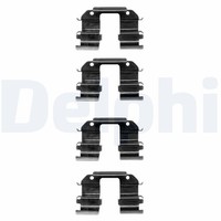 Delphi ZubehöRsatz Scheibenbremsbelag LX0372 FüR Chevrolet M100 M200 Spark M150