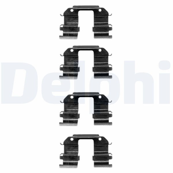 Delphi ZubehöRsatz Scheibenbremsbelag LX0372 FüR Chevrolet M100 M200 Spark M150-image