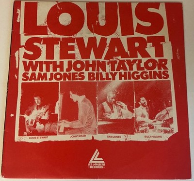 Louis Stewart, John Taylor, Billy Higgins, Sam Jones LP RARE JAZZ VG/- IMPORT LP