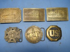 Vintage 70s belt buckles NOS Sold each
